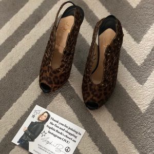Christian Louboutin MARKESLING Leopard Booties